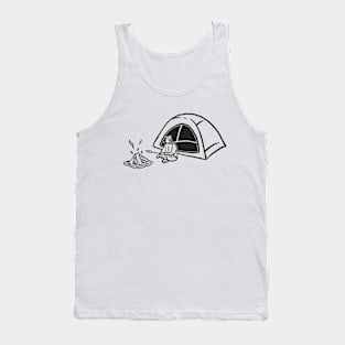 Camping Alone Tank Top